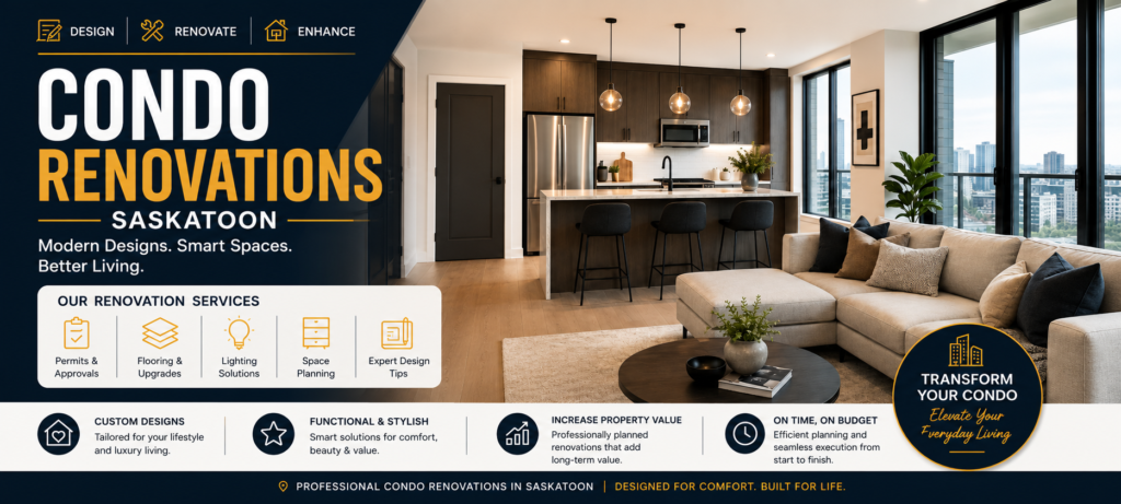 condo renovations Saskatoon