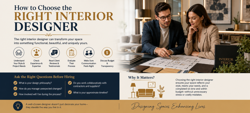 How to Choose an Interior Designer