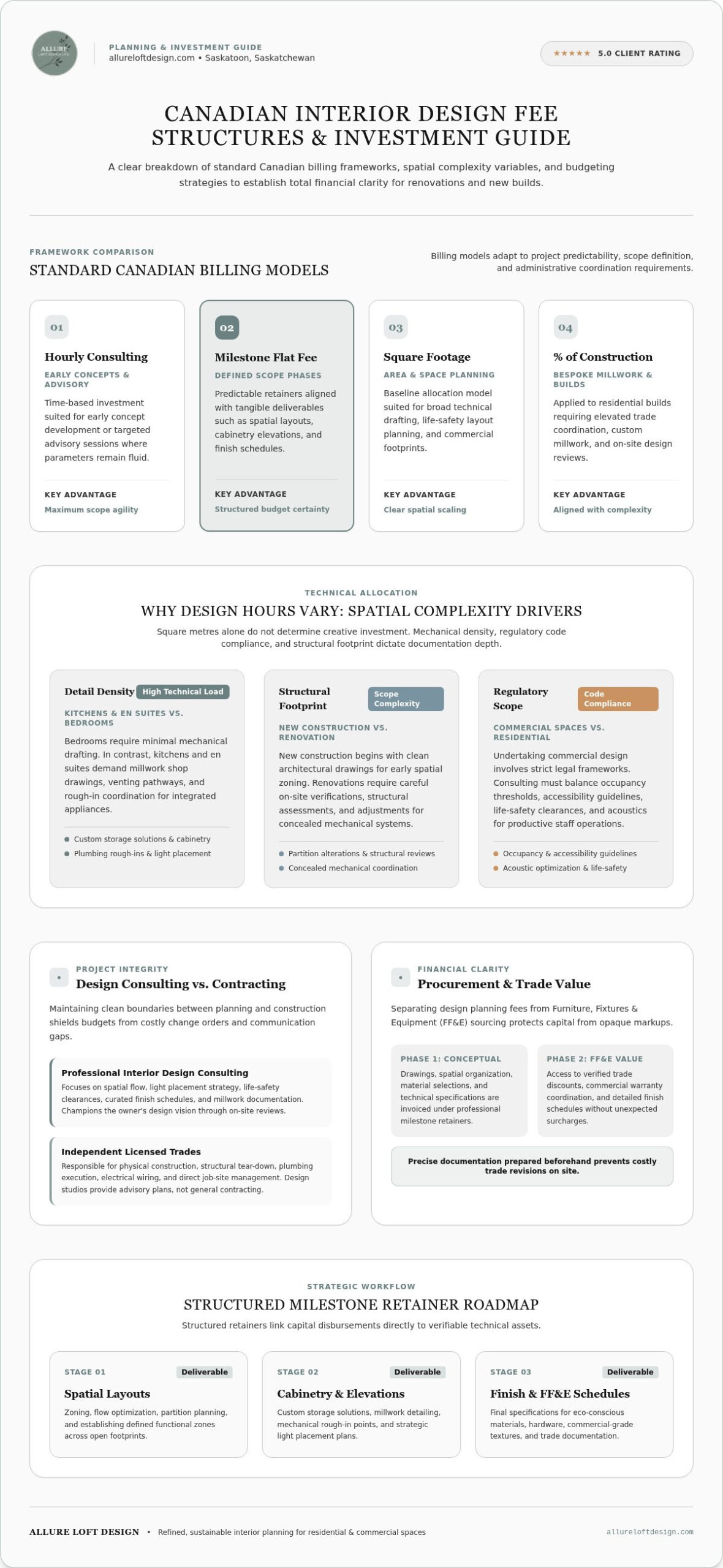 Cost of Interior Designer Canada: Fee Structures and Budgeting Guide