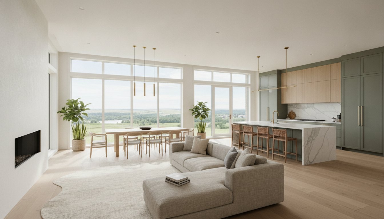 Interior design for open concept home: 5 zoning and flow solutions