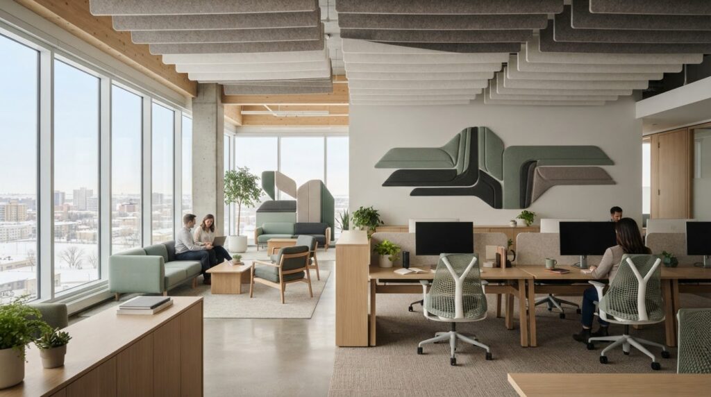 Acoustic Panels for Office Sound Control: A Design Guide