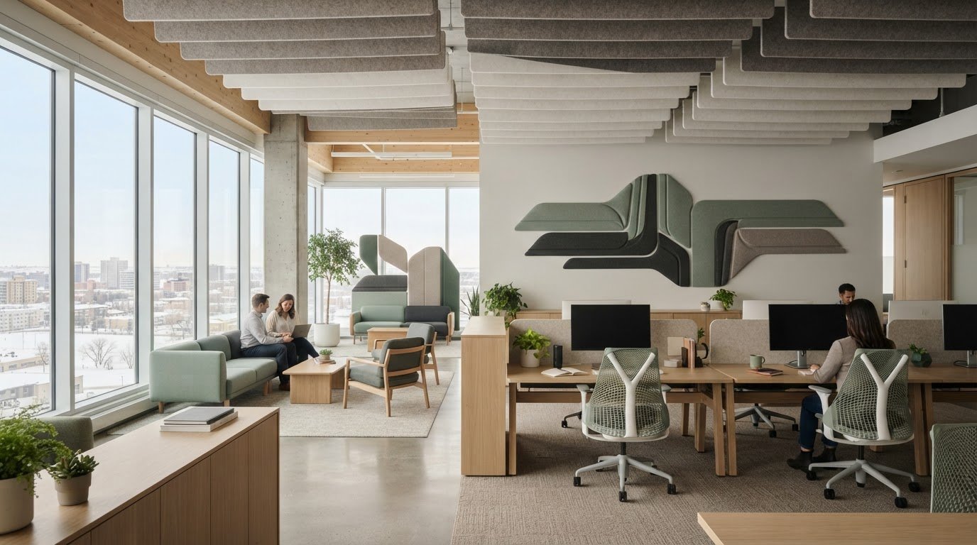 Acoustic Panels for Office Sound Control: A Design Guide