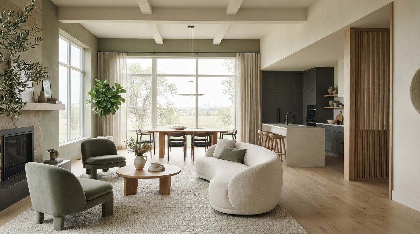Open-Concept Living Design in Saskatoon: Balance, Flow and Function